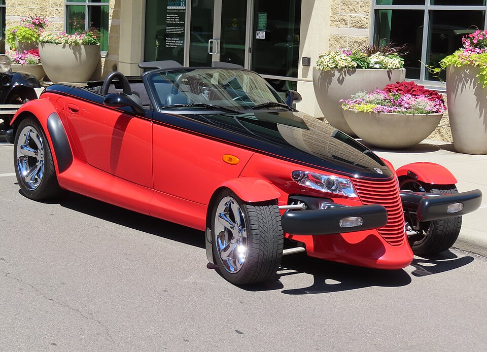 2000 Plymouth Prowler Woodward Edition, front right, 06-16-2024