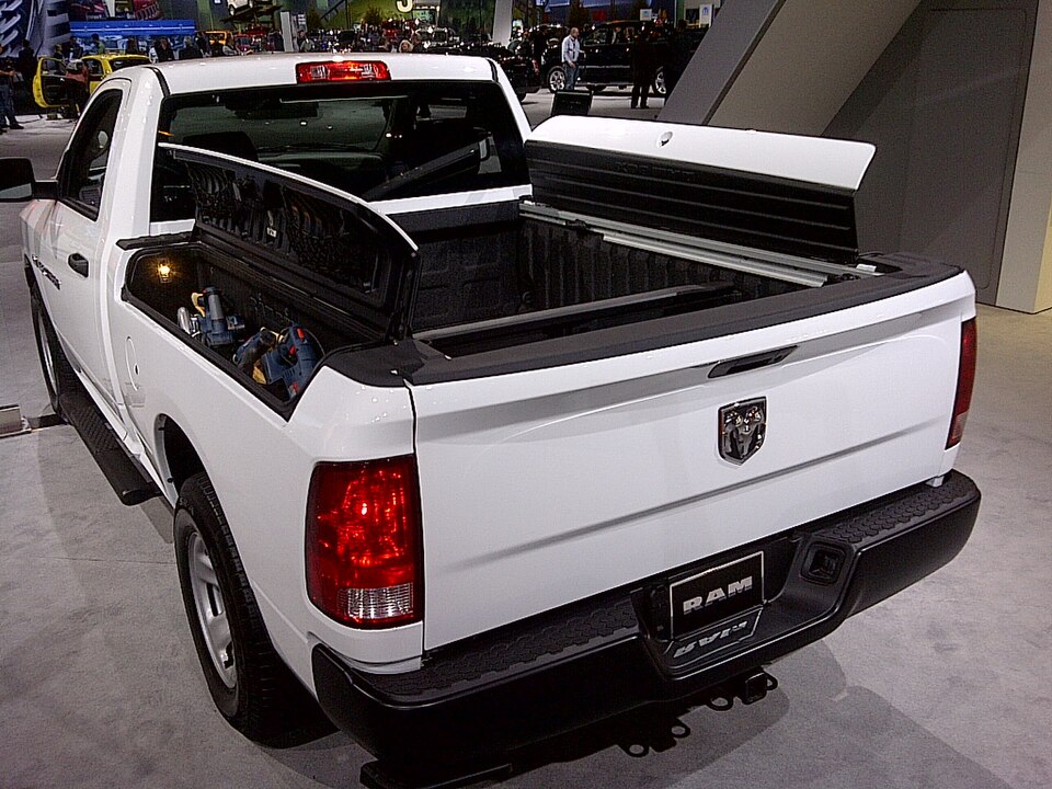 2012 Ram 1500 Regular Cab, with Locking Bedside Boxes (6849443221)