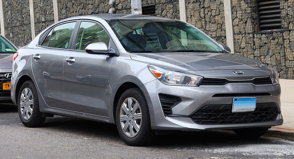 2021 Kia Rio S (facelift), front 3.12.23