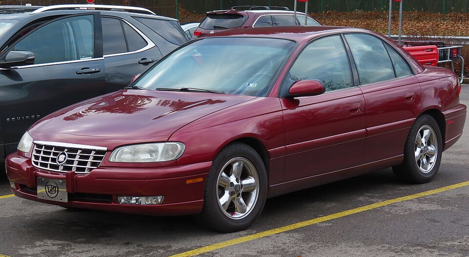1997 Cadillac Catera, front left, 12-11-2022