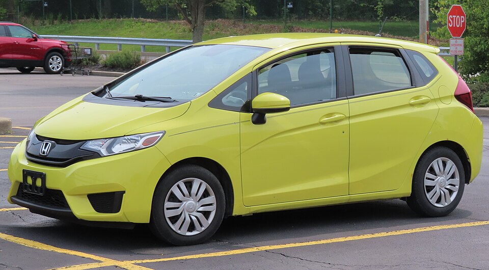 2016 Honda Fit LX, front left, 05-19-2023