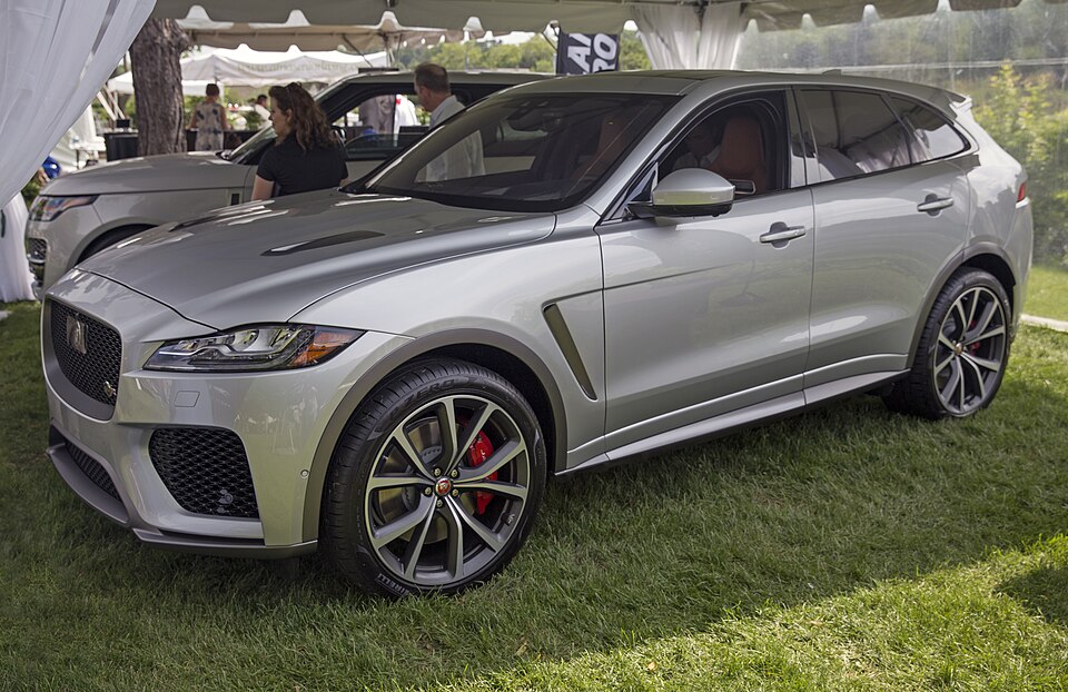 2019 Jaguar F-Pace SVR, Greenwich 2018