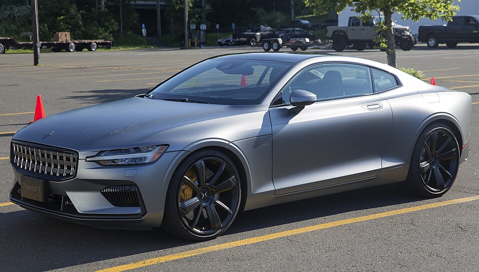2021 Polestar 1 in Magnesium, front left