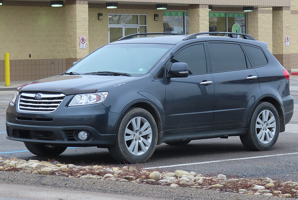 2011 Subaru Tribeca 3.6R Limited, front left, 03-21-2026