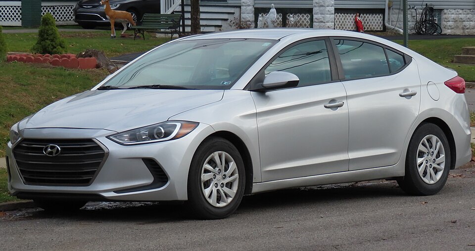2018 Hyundai Elantra SE, front left, 12-01-2022