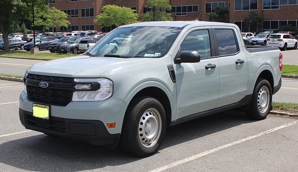 2024 Ford Maverick XL, front left, 08-21-2026