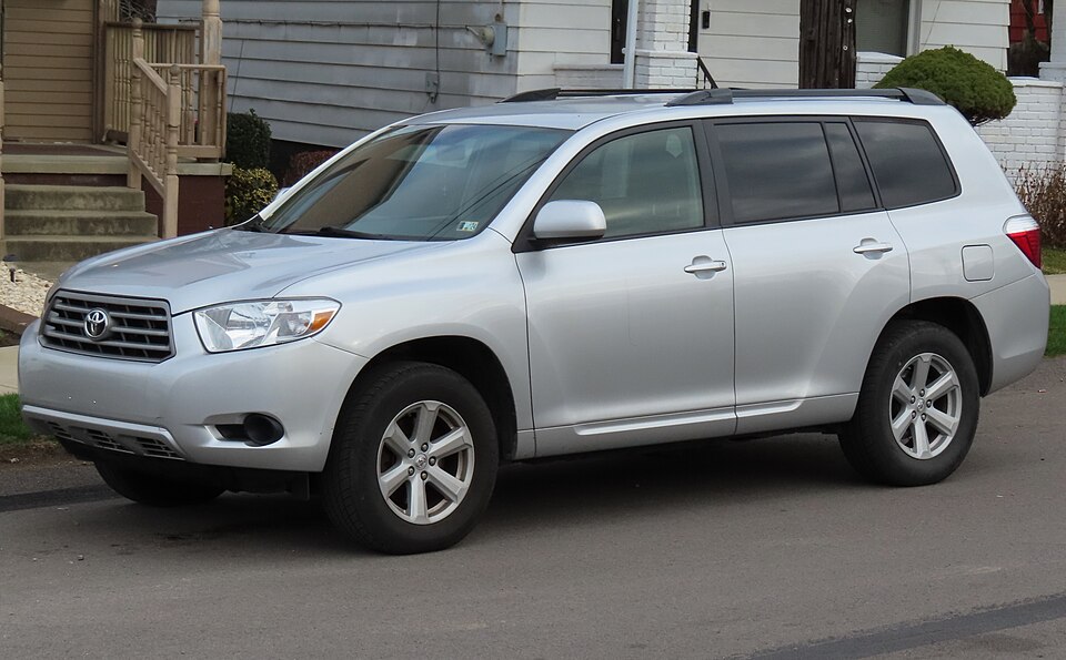 2009 Toyota Highlander V6 AWD, front left, 11-24-2023