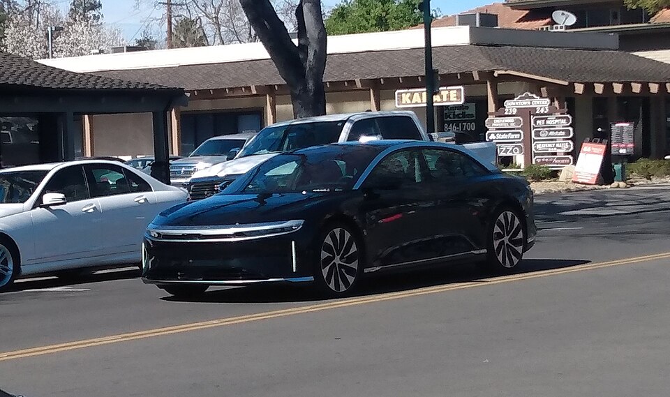2022 Lucid Air Deam Edition front