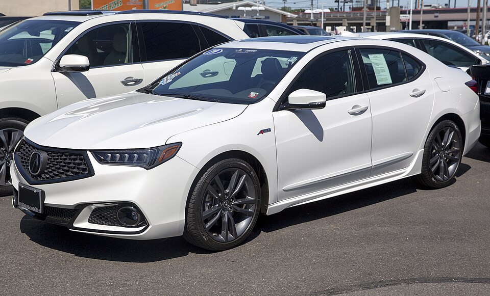 2019 Acura TLX 2.4 A-Spec, White Diamond, front left