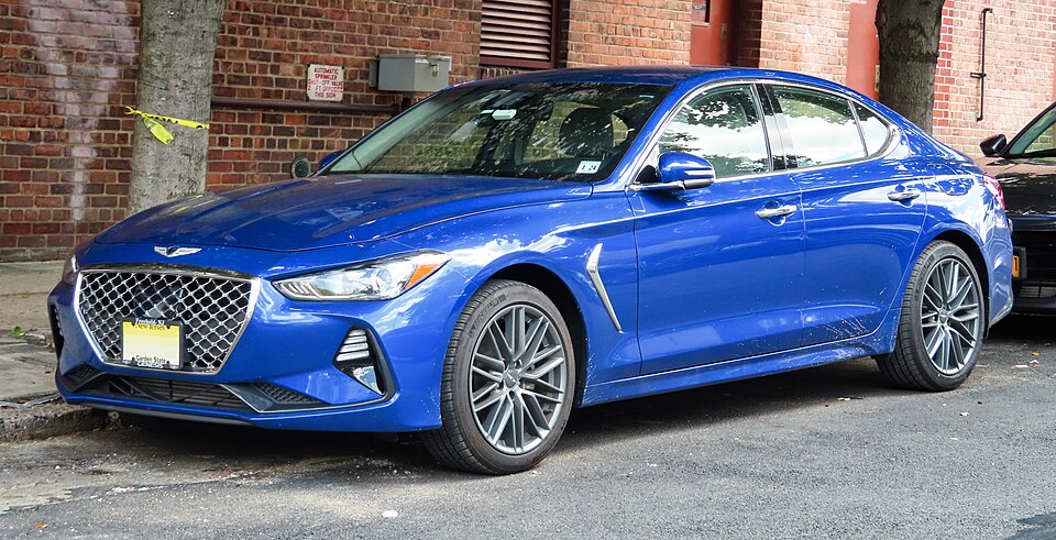 2019 Genesis G70 2.0T, front 8.11.19