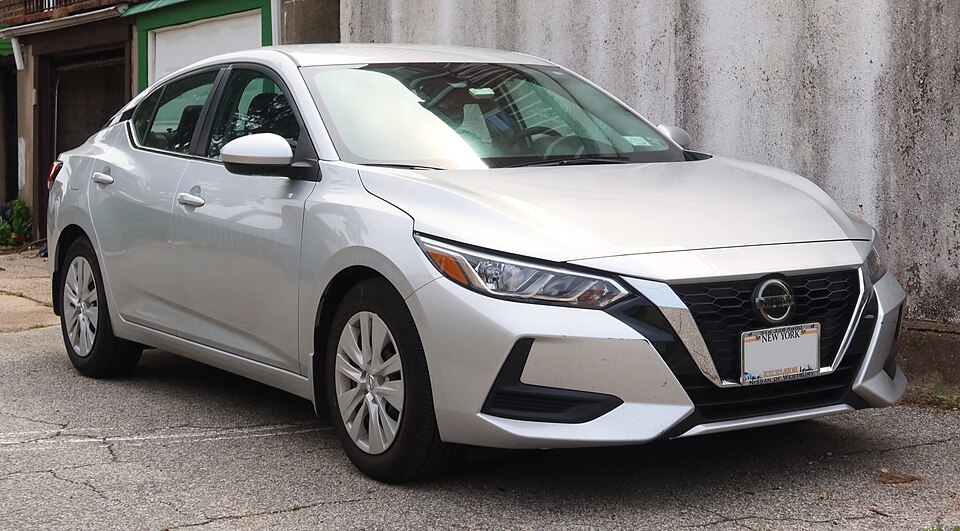 2021 Nissan Sentra S, front 5.20.22