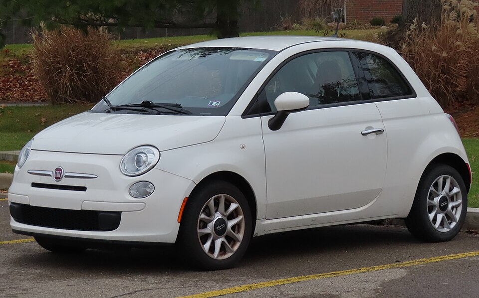 2017 FIAT 500 Pop, front left, 12-10-2022