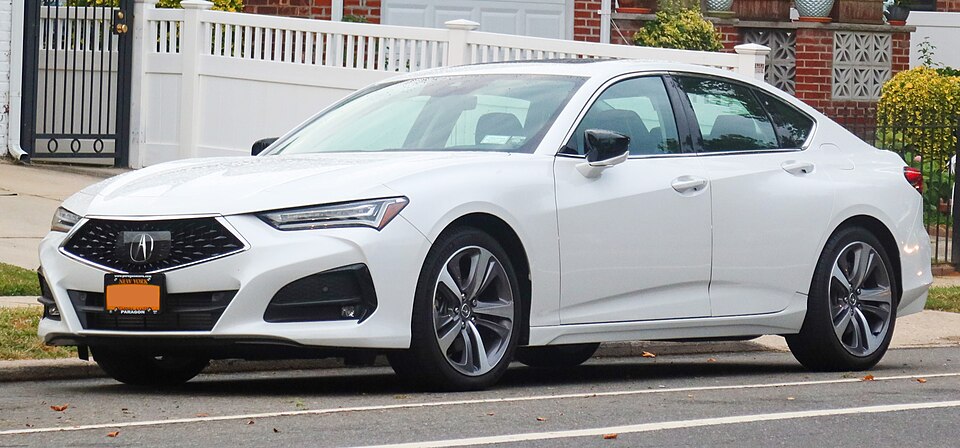 2021 Acura TLX Advance, front 7.8.22