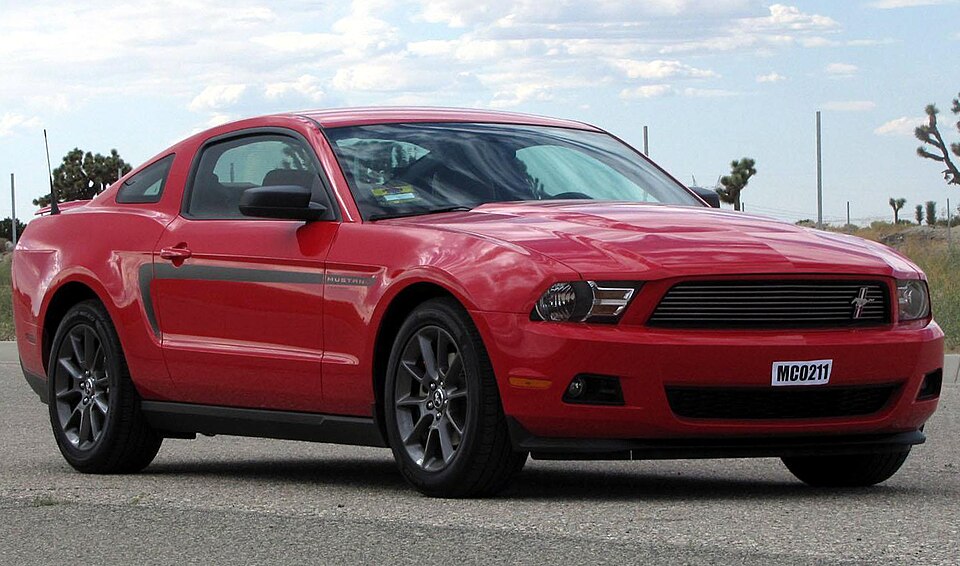 2012 Ford Mustang -- NHTSA 2, photographed in United States