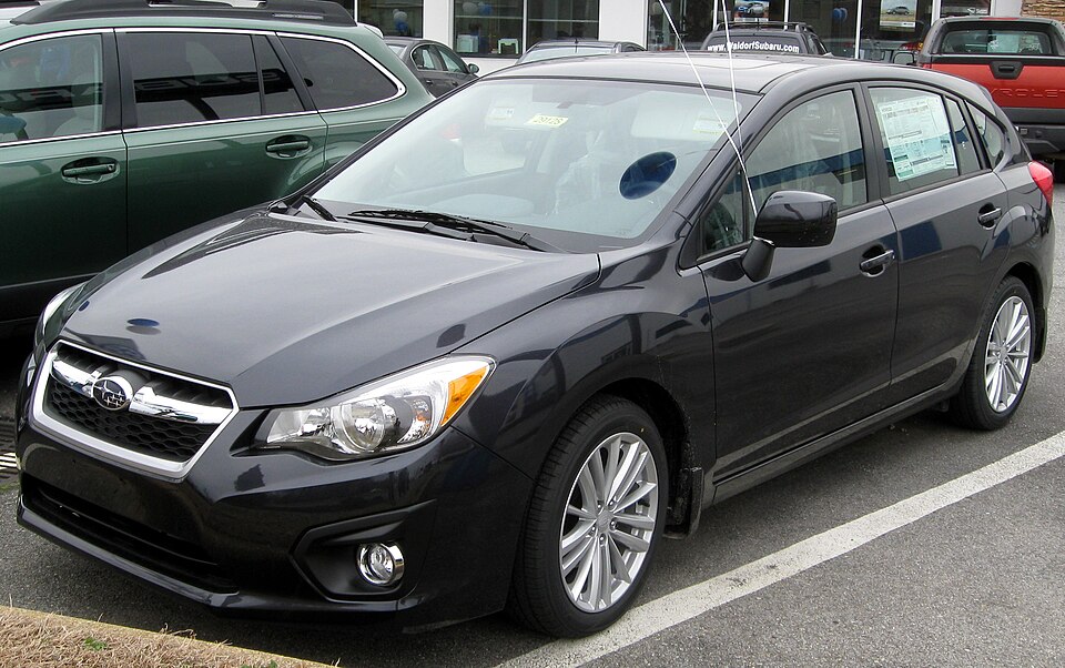2012 Subaru Impreza 2.0i Premium hatchback -- 02-04-2012 front