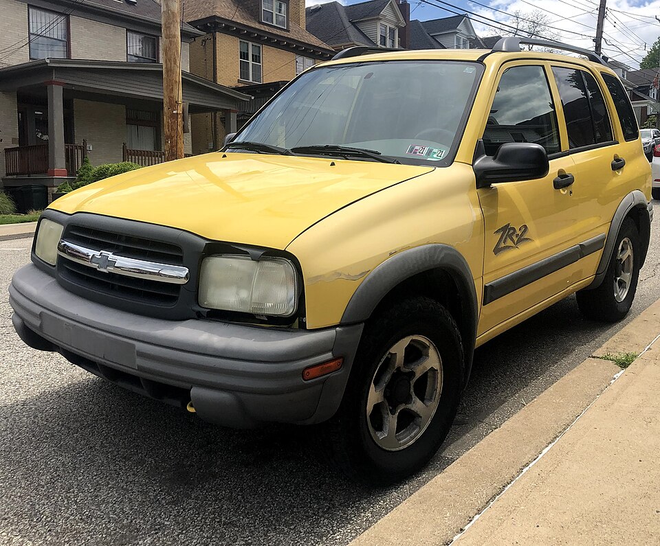 2003 Chevrolet Tracker ZR2, front left, 5-15-2021