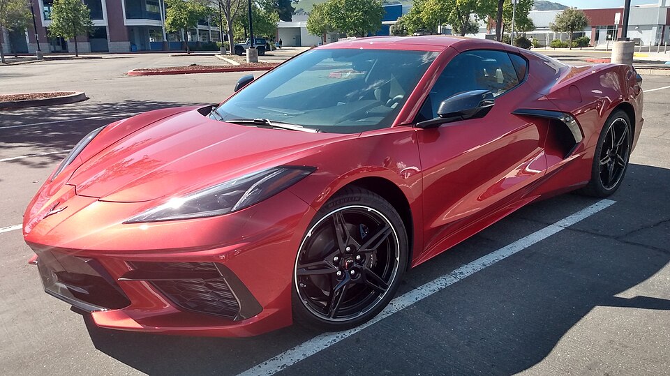 2021 Chevrolet Corvette C8 front
