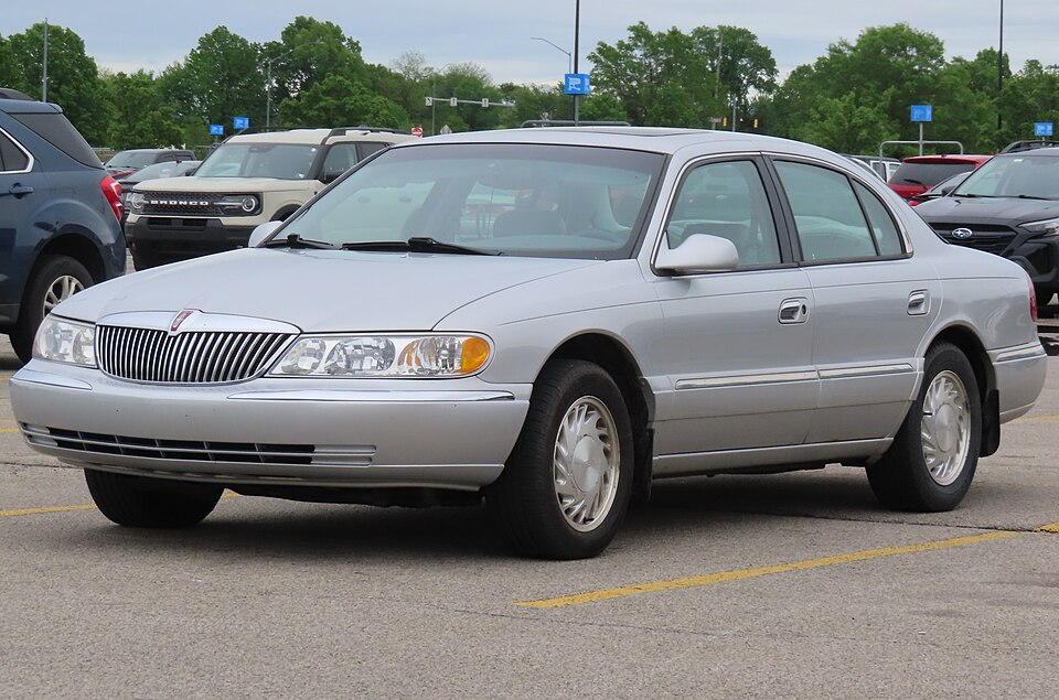 1998 Lincoln Continental, front left, 05-24-2026
