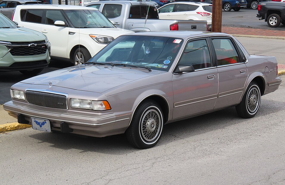 1996 Buick Century Special sedan, front left, 09-27-2025