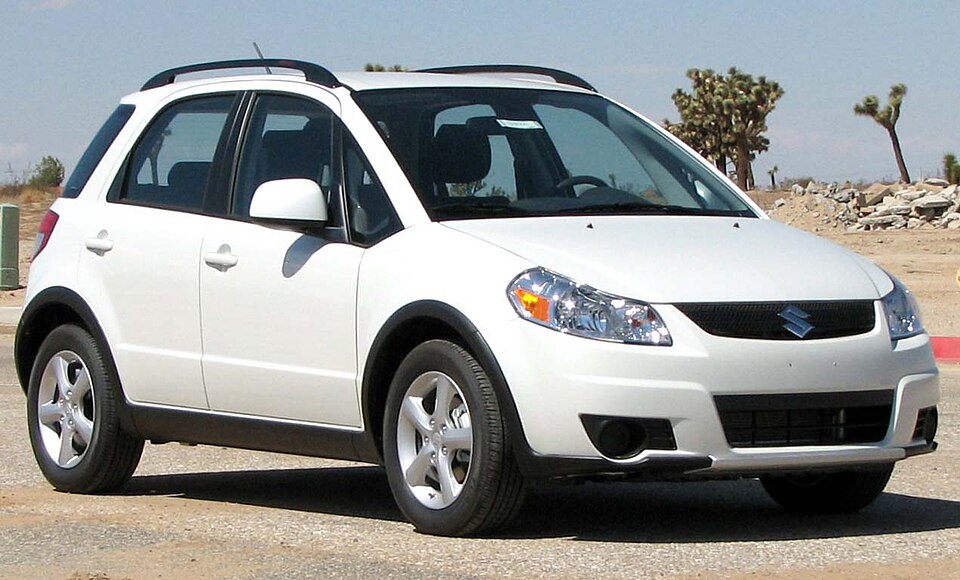 2008 Suzuki SX4 -- NHTSA front