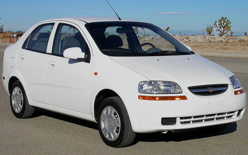 2004 Chevrolet Aveo sedan -- NHTSA