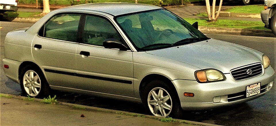 Suzuki Esteem (California, 2017)