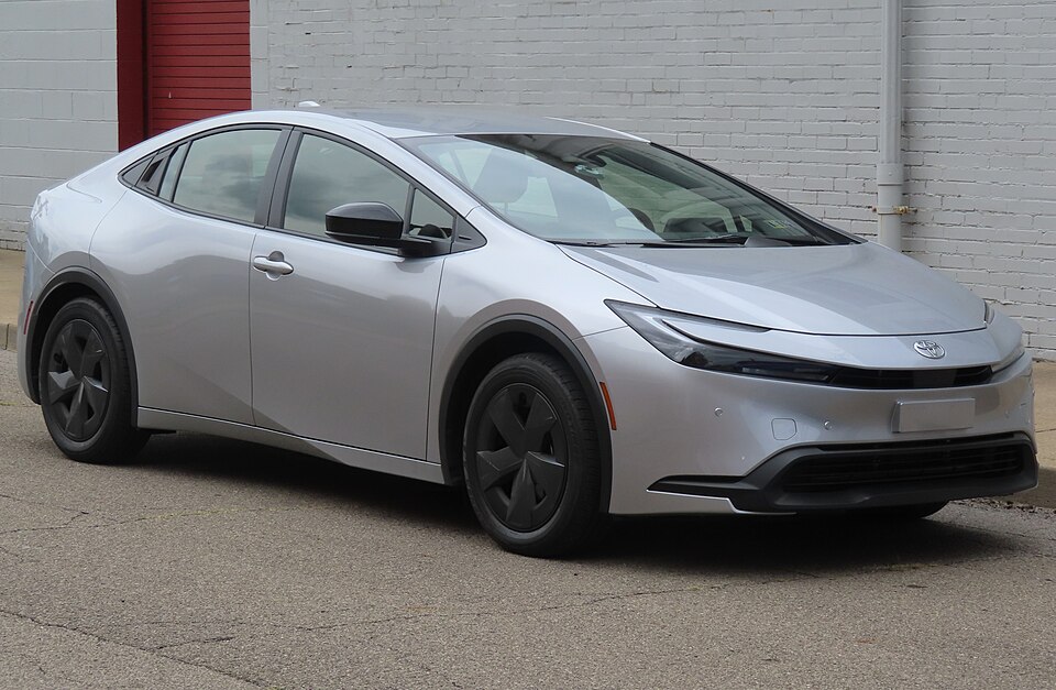 2025 Toyota Prius LE, front right, 09-06-2025