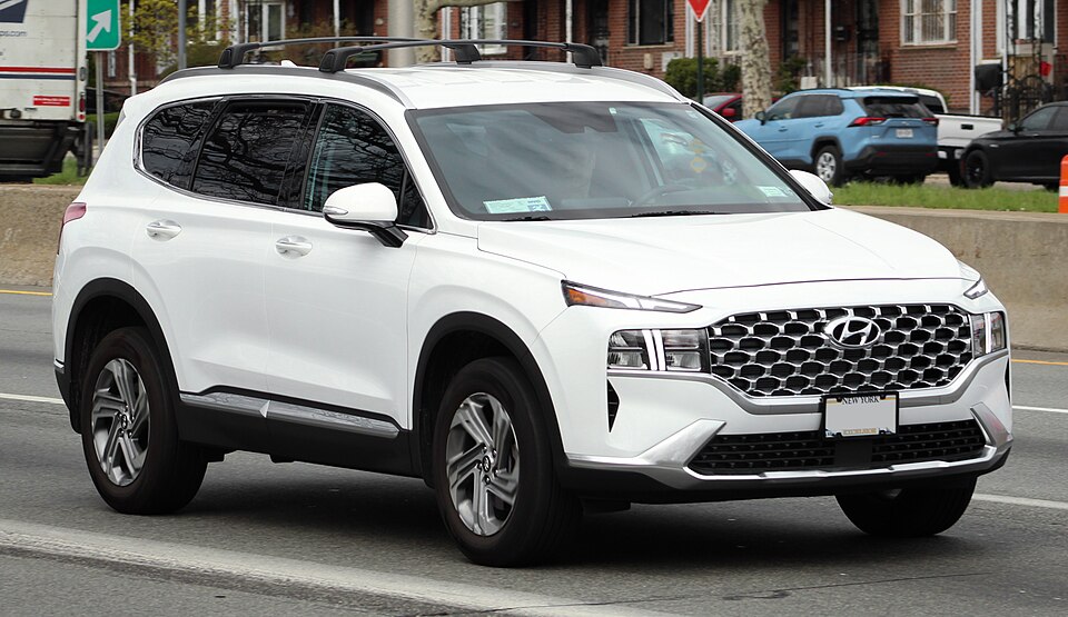 2022 Hyundai Santa Fe (facelift), front 4.23.22