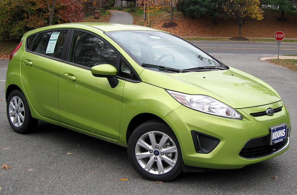 2012 Ford Fiesta SE hatch -- 11-10-2011 front