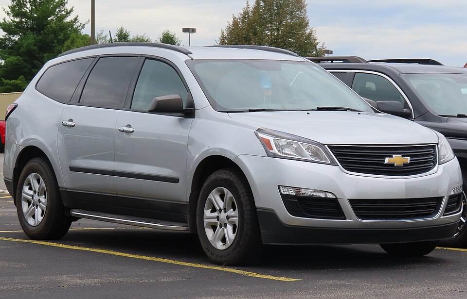 2017 Chevrolet Traverse LS AWD, 08-14-2022