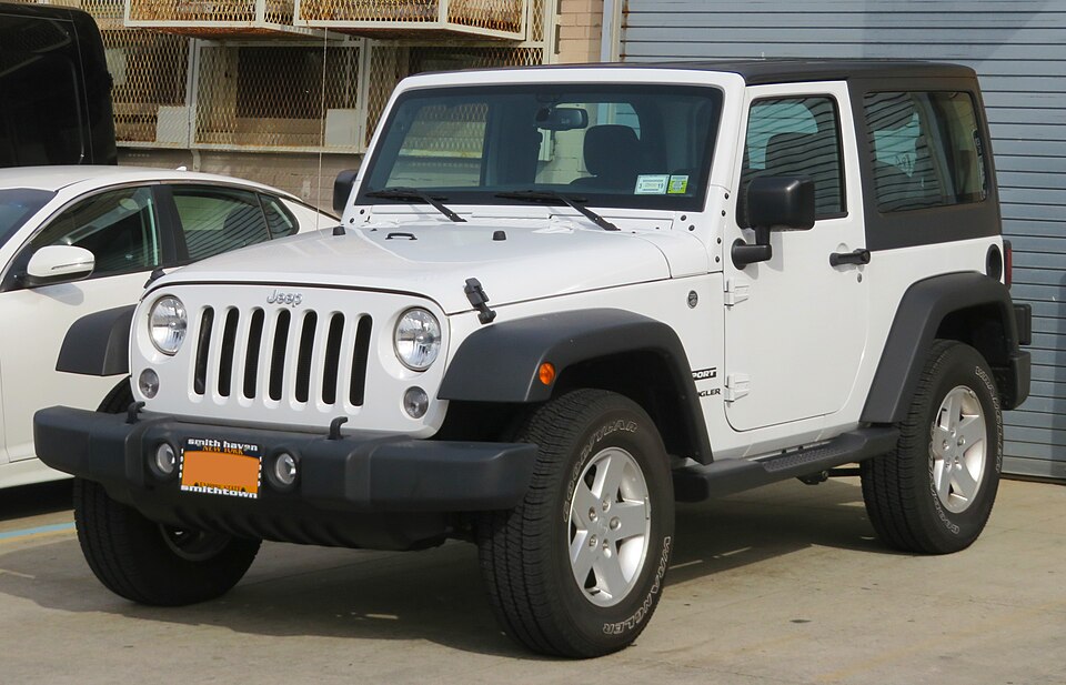 2017 Jeep Wrangler Sport front 3.13.19