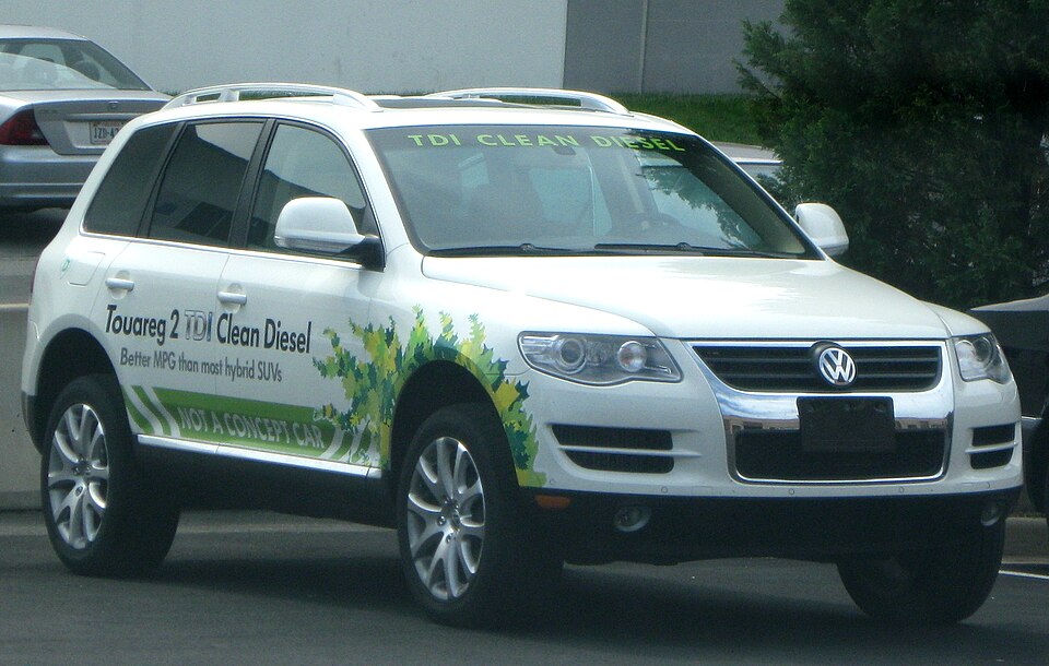 Volkswagen Touareg 2 TDI, photographed in United States