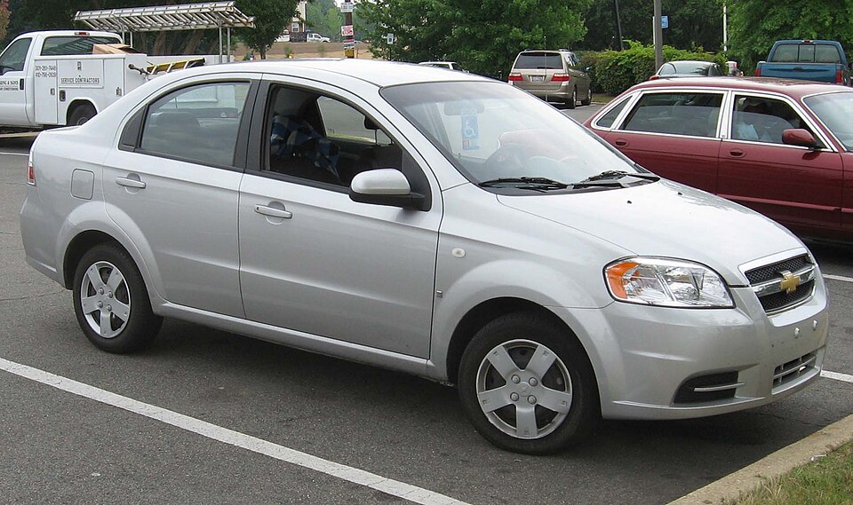 2007 Chevrolet Aveo sedan