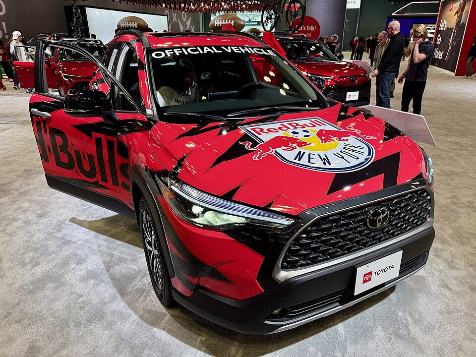 2025 Toyota Corolla Cross Red Bull New York
