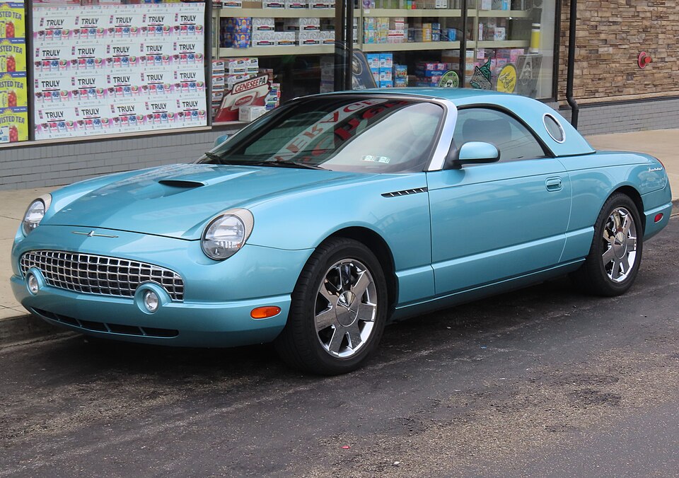 2002 Ford Thunderbird Deluxe, front left, 09-12-2026