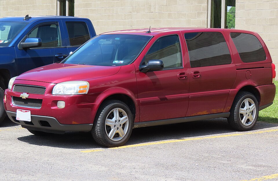 2005 Chevrolet Uplander LS, front left, 06-01-2024