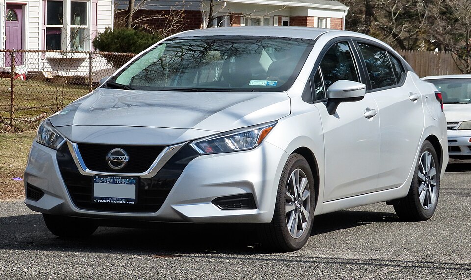 2020 Nissan Versa SV 1.6L, front 2.29.20