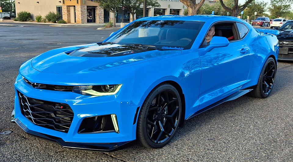 2022 Chevrolet Camaro ZL1, blue, 2026 Hot Wheels Legends Tour - Albuquerque, NM 2026-08-22