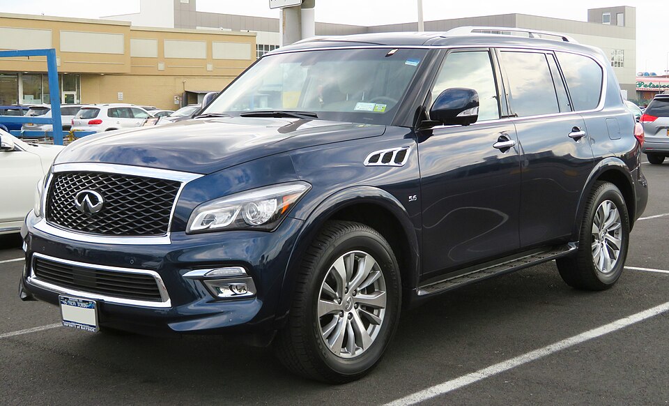 2017 Infiniti QX80 5.6L front 6.24.18
