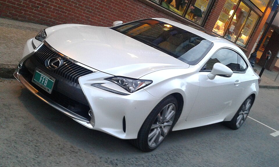 2017 Lexus RC 300 Eastern Avenue downtown Saint Johnsbury VT April 2017