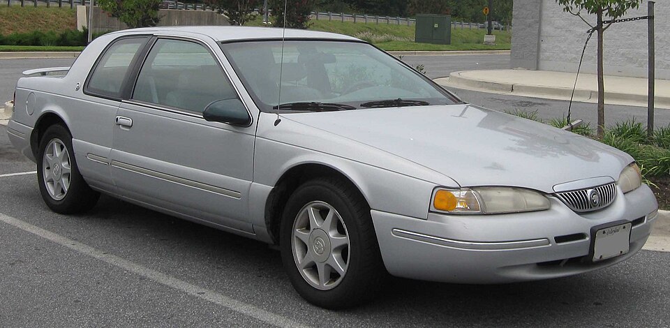 1997 Mercury Cougar XR7 Sport in Silver Frost