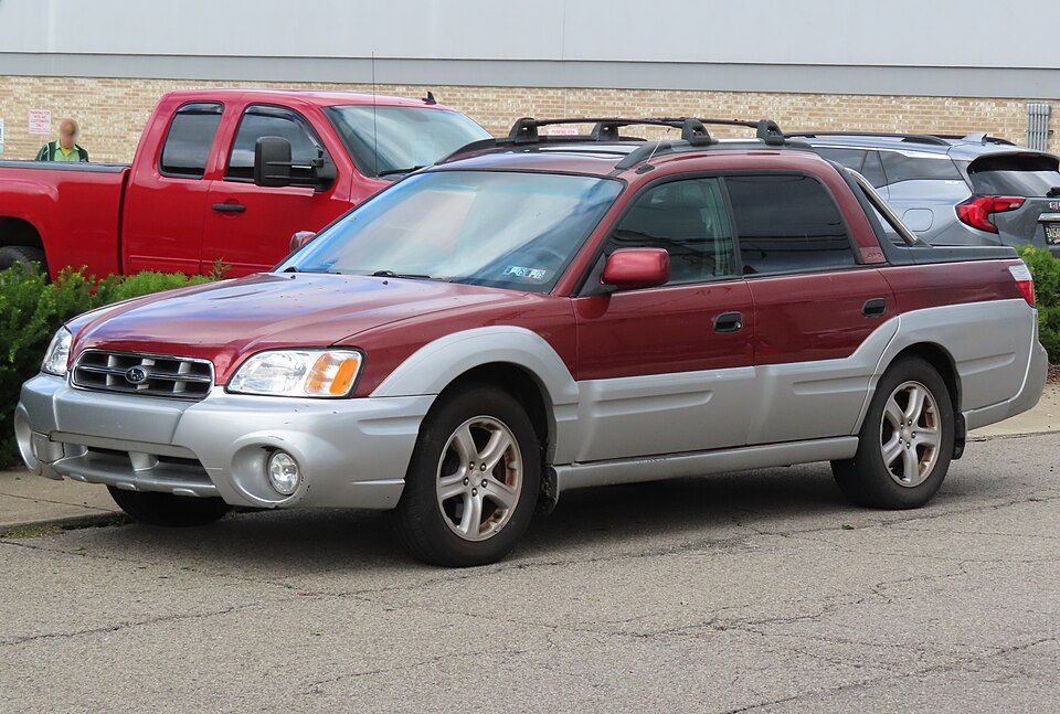 2003 Subaru Baja, front left, 09-07-2024