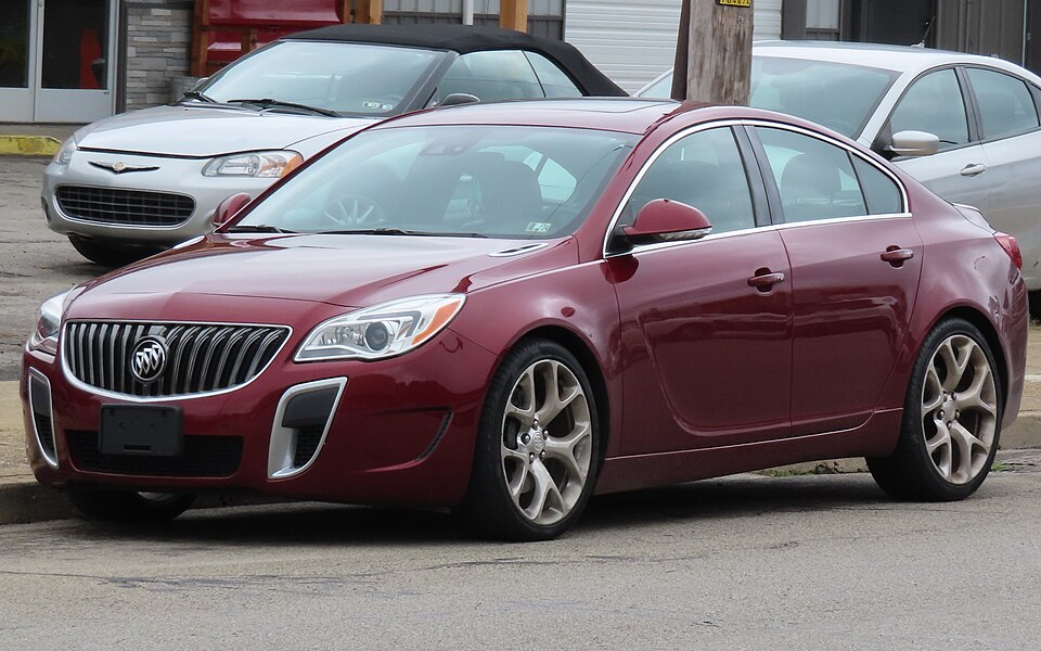 2016 Buick Regal GS, front left, 09-09-2023