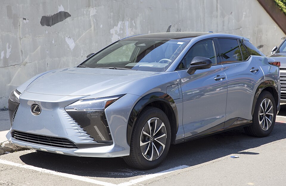 2023 Lexus RZ 450e in Ether, front left
