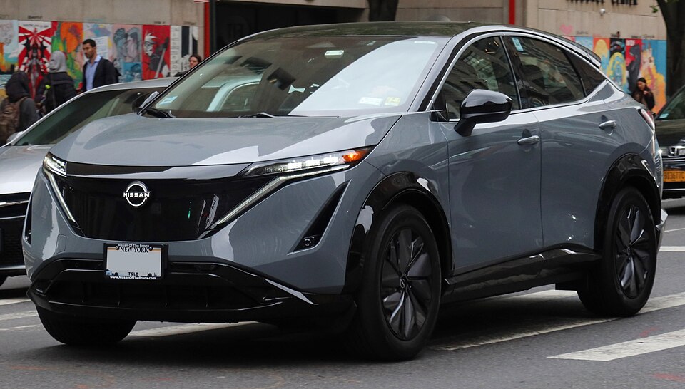 2023 Nissan Ariya 'Engage', front 4.27.23