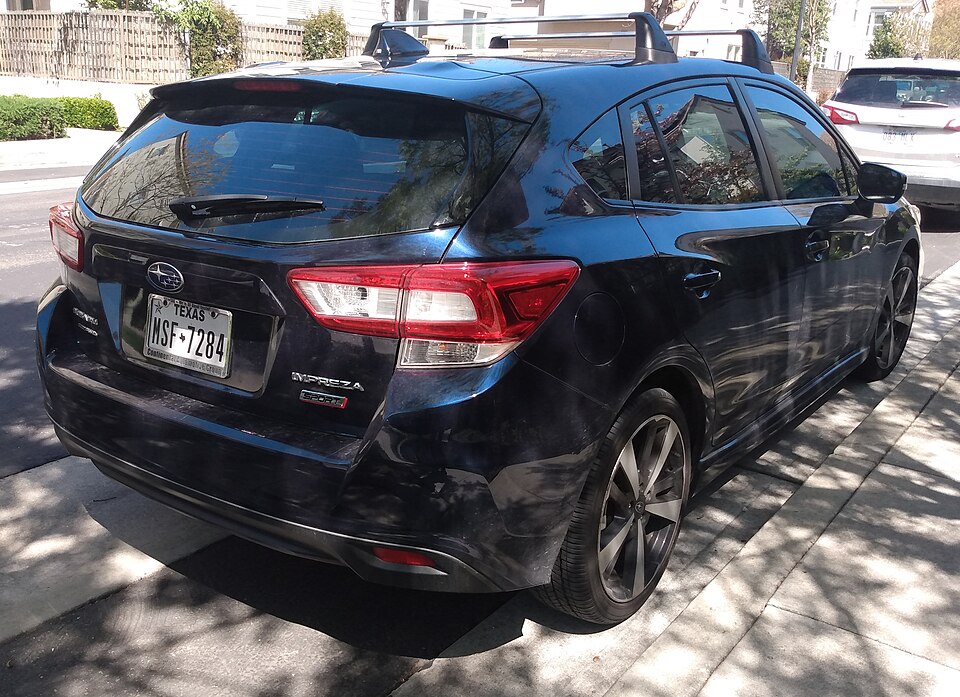 2017 Subaru Impreza Sport AWD from Texas