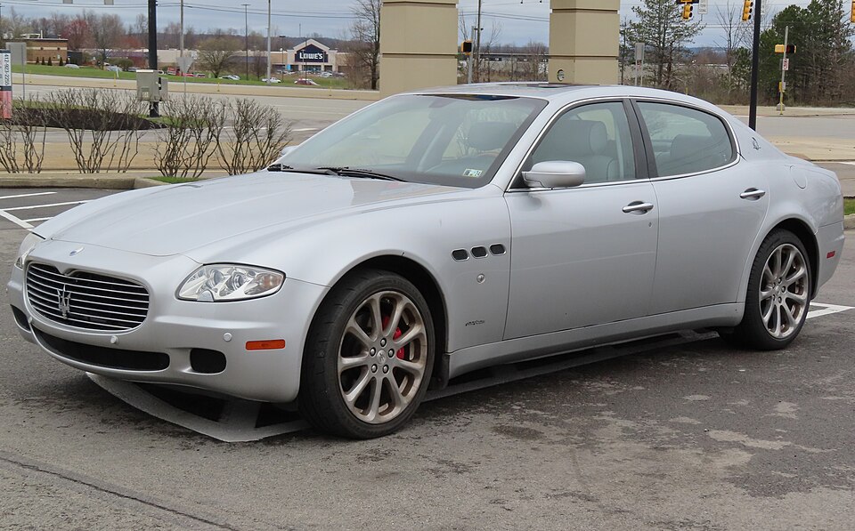 2006 Maserati Quattroporte, front left, 03-15-2024