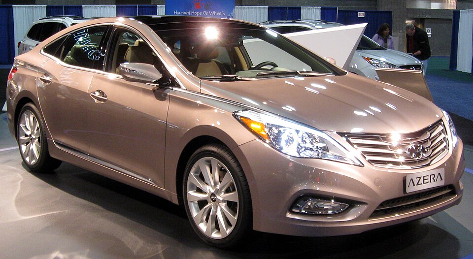 2013 Hyundai Azera -- 2012 DC