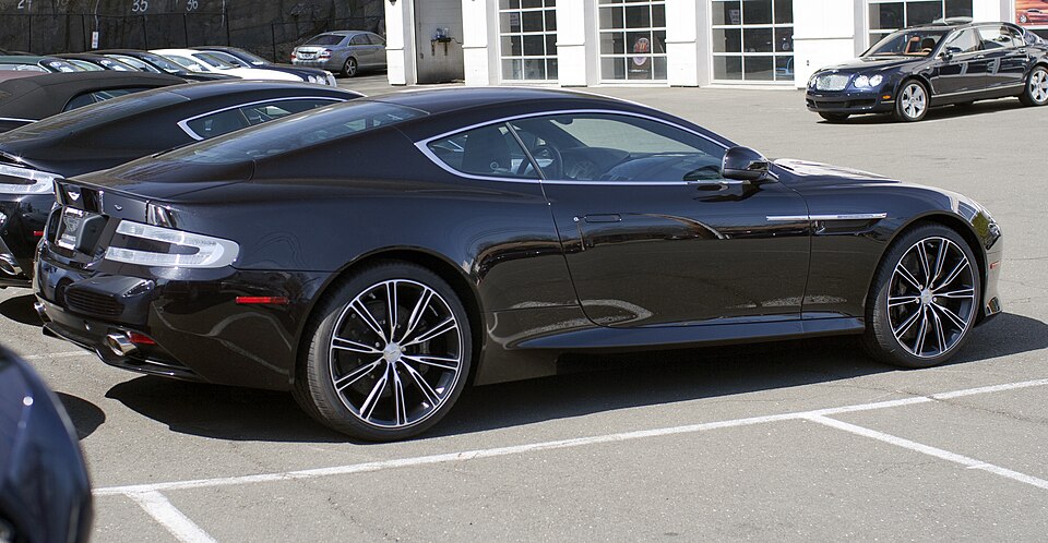 2012 Aston Martin Virage coupé, onyx blk