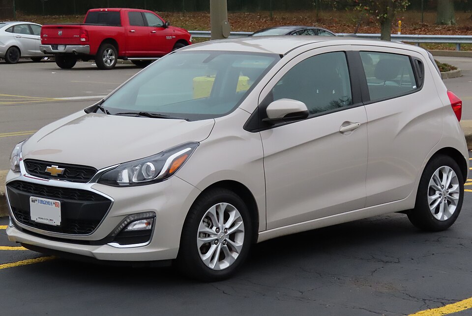 2021 Chevrolet Spark 1LT, front left, 11-15-2022